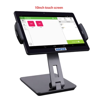 Novo OEM Tablet 10palčni Dotik POS blagajno s Tiskalnikom Bluetooth, Skener,Denar Predal za Restavracijo