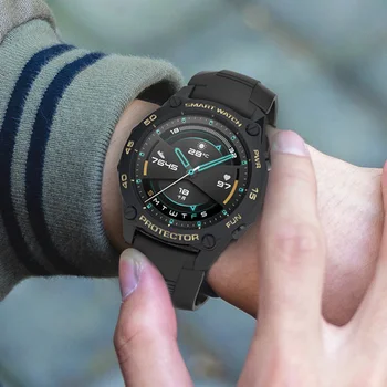 Ohišje za Huawei Watch GT 2 GT2 46mm MOSHOU pametno gledati Kritje Pribor 42mm Težki Oklep