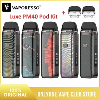 Original Vaporesso LUXE PM40 Pod Kit W/ 1800mAh Baterija & 40W Max Izhodna & 4ml Kartuše Anti-uhajanje E-cigareta Vape Pod Kit