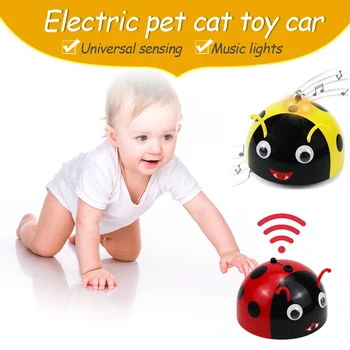 Pes, Mačka Igrače Inteligentni Uhaja Jjeza Igrača Smart Escape Toy Lahko Zabava Go All-Round Visoke Hitrosti Infrardeči Senzor za Otrok Hišnih Mačk