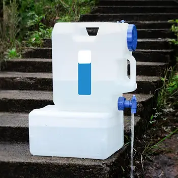 Pokich Kampiranje Vodo Rezervoar za Vodo Posode za Domačo Pitno Vedro Vode Posoda za Shranjevanje Za Kampiranje na Prostem Self-vožnja 15L