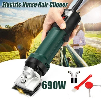 Profesionalni Električni Živali Konj Kamele Pes Strižna Clipper Pet Hair Trimmer 320W Las Brivnik Rezalni Stroj 240V 2400r/min