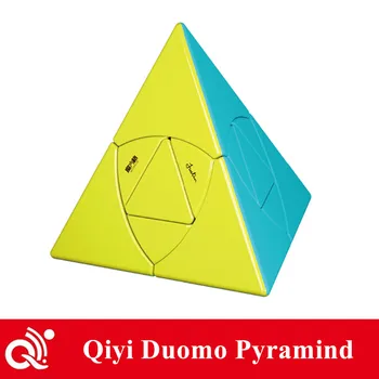 QIYI MoFangGe Duomo Pyramind Riž, Cmoke, Magic Cube stickerless strokovno jinzita Twisty kocka