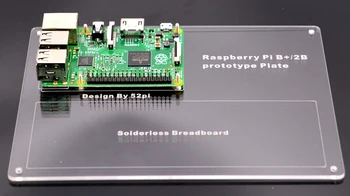 Raspberry Pi 3B+ Big Velikost Prototip montažne Preizkusne Tablice z za 16,6 cm Dolgo Breadboard Primerna Tudi za RPI 3