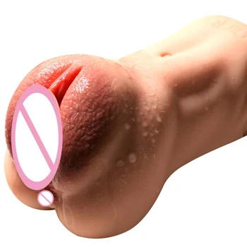 Realistično 3D Nožnico Moški Masturbator Sex Igrače Muco Realistična Vagina Proizvodov za Odrasle Igrač za Moške Intimno Masturbador