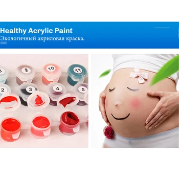 ROYALDREAM Metulj DIY Barvanje Z Številkami Platno Painitng Doma Wall Art Sliko Kolorit Z Številke Za Dom