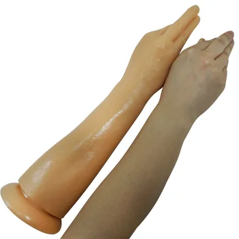 Seks izdelek Ogromen Dildo Masturbirajo, Sex Igrače Za Ženske Moški Analni Čep Sesalna Velik Roko, Analni Polnjene Butt Plug Velik Penis Pest