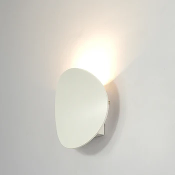 Sodobni LED stenska svetilka 6W Žarnice doma dekoracijo pranje stenske luči za dnevno sobo aluminija steno rov Super svetla razsvetljave držalo