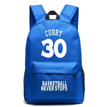Stephen Curry Platno Nahrbtnik Basket Ball Nahrbtniki Fant Dekle Šolske Torbe Za Najstnike Priložnostne Nahrbtnik Mochila Escolar