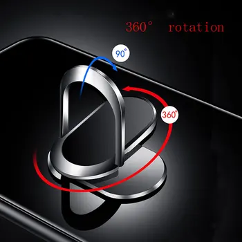Stojalo Obroč Pokrov Magneta Za Xiaomi Redmi Opomba 4 5 Pro 4A 5A 4X PLUS Y1 lite Primeru Težko Kaljeno Steklo Zaščitno Nazaj Primeru Zajema
