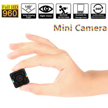 Super 1080P Mini Zastrte Kamera HD Šport Latentna DVR Kamera Night Vision Širokega Kota Kamere Gibanja Mikro Šport DV