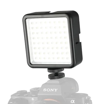 SUPON 64 LED Foto Video Lučka lučka na nastavek Fotoaparata LED Osvetlitev za Iphone Kamere v Živo osvetlitev z bliskavico
