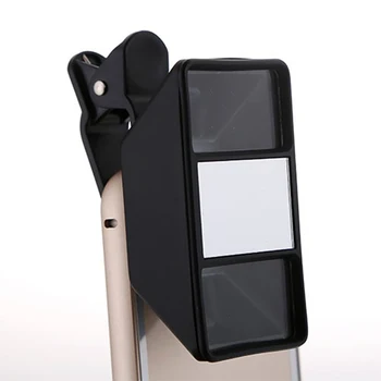 Univerzalna Zunanja Posnetek lentes 3D Mini Fotografija Stereo Vid Objektiv Kamere za Samsung HTC za Pametni telefon Huawei Objektiv