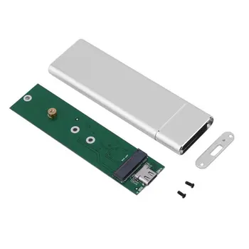 USB3.1 Ohišje HDD M. 2 na USB SSD Trdi Disk, v Primeru Tip C 3.1 (B+M tipka)/B tipka Priključek 2242/2260/2280 M2 SATA SSD