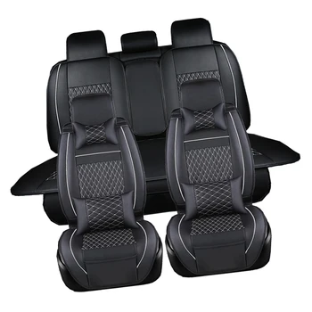 VISOKA kakovost avtomobilskih sedežnih prevlek set za vw Hyundai iX25 Toyota RAV4 auto notranja oprema luxury design usnjene sedežne zaščitnik