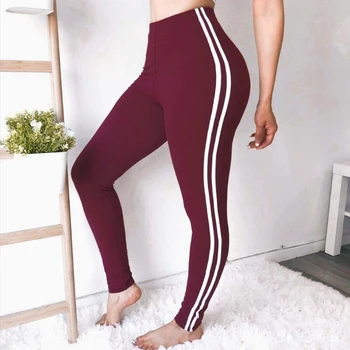 Visoko Pasu Šport Legging Ženske Vaja Tiskanja Jogging hlače za Fitnes, ki Teče Joga Atletske Hlače Prikrivanje Ženski Telovadnice Hulahopke