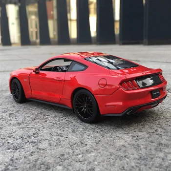 Welly 1:24 Ford Mustang GT zlitine modela avtomobila Diecasts & Igrača Vozil, Zberite darila, Non-daljinski upravljalnik vrsta prevoza igrača