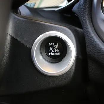 Xburstcar Vžiga Izklop Okrasni Prstan Krog Trim Nalepke za Jeep Compass 2017-2020 Renegade-2020 Dodatki