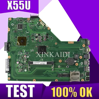 XinKaidi X55U Prenosni računalnik z matično ploščo za ASUS X55U X55 Test original mainboard
