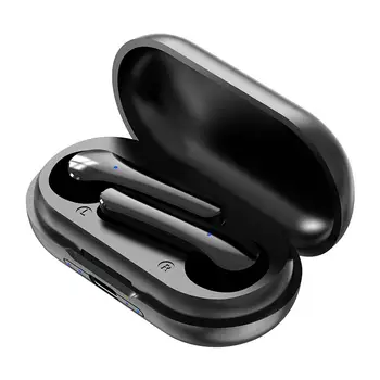 Y18 TWS Bluetooth 5.0 9D Stereo Šport Vodotesne Slušalke z Mikrofonom Polnjenje Box