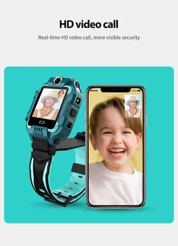 Y99 Otroci Pametno Gledati Otroke GPS Dual Camera HD Video Klic SOS Pomoč Varnost Lokacijo Skladbo 4G Smartwatch