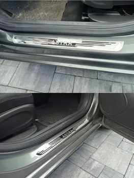 Za Opel Vauxhall ASTRA G H J K GTC 2010-2020 Vrata Polico Izvažajo Ploščo Trim Nerjavečega Kick Pedal za Varovanje sluha Avto Styling Dodatki