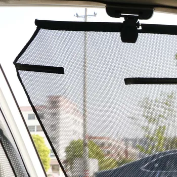 Zavese avto Avtomatski Dvižni zaščito pred soncem, Izolacija Teleskopsko Zavese Posebne Sonce, Senco za spredaj Zadaj Strani Okna Anti-UV Auto