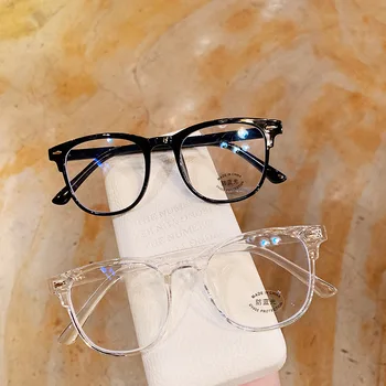 Zilead 2020 Retro Krog Anti-Modra Očala Moda Udobno Branje Očala Pregleden Okvirji Računalnik Očala Brez Polje