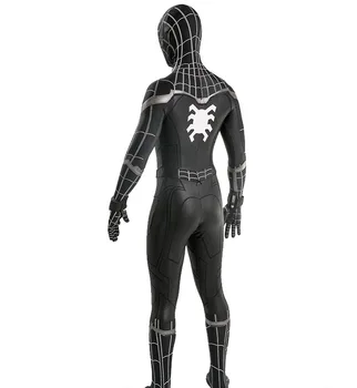 Črna Temno Ples Kostum Cosplay 3D tiskanih Spandex Kostum Halloween Cosplay Fantje Ločenih Masko