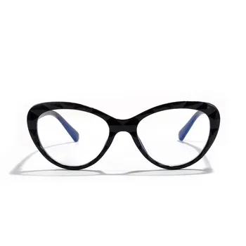 Ženske Cat eye glasses Anti Blue Ray Luč Filter Očala za Varovanje Računalnika blokiranje Gaming ženska, prozorni Kozarci